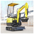 True Hydraulic Mini Excavator All in on Trailer China Micro Excavator 1 Ton 1.2 Ton Digger Suppliers