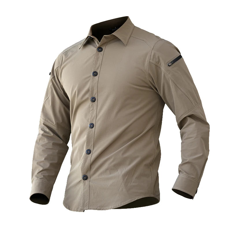 Sarchon Tactical Shirt Quick-drying Moisture-absorbing Long-sleeved Shirt Spring and Summer Customizable Clothing Manufacturer