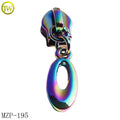 Best Selling Zipper Puller Custom rainbow Zipper Sliders Design for Bags and Garments