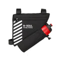 RIDERACE Waterproof Triangle Bike Bag Water Bottle Pouch Bicycle Front Tube Frame Bags Saddle Pocket MTB Cycling Accessories