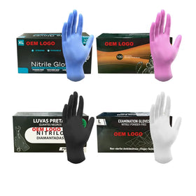 Car Cleaning Room Beauty Care Tattoo Nitrile Powder Free Latex Free Cleaning Kitchen Uses Household Hand Gloves