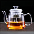 Factory Direct Supply 1300ml Handmade Thickened Glass Teapot with High Borosilicate