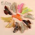 Mi Dairy 10.2cm Libra Hair Clip Claw for Thick Hair Acetate Hair Clamp Rhinestone for Women Custom Logo Accessories 221171