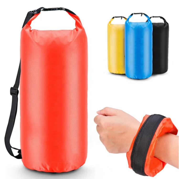 Custom Outdoor Lightweight Polyester Bag Water Proof Foldable Dry Bags Waterproof Backpack  for Hiking Camping