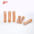 MIG Welding Consumables Euro MB15AK Contact Tip Welding Tips M6x25 0.6mm 0.8mm 1.0mm 1.2mm Red Copper CuCrZr Threaded Connection