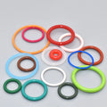 ISO9001 Certified Auto Application O-Ring Seal NBR FKM FPM EPDM PU PTFE Silicone 60 70 90 Flat Rubber O Ring Seals China Factory