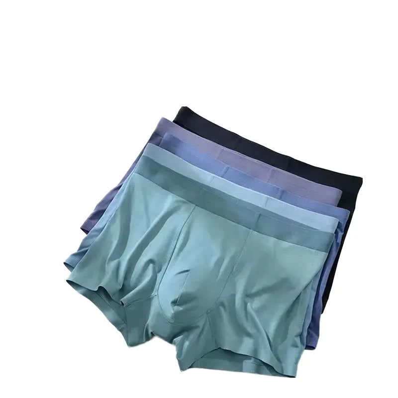 Uxyk-Custom Logo Mens Briefs Boxers Modal Breathable Boxers Men's Cotton Underwear Mens Briefs