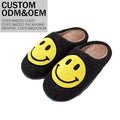 2025 Winter Fashion Unisex Indoor Custom Christmas Fluffy Anti-Slip Memory Features Soft Fur Style Ladies Slippers for Women