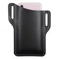 Unisex Sports Travel Multi-use Waist Bag with Belt Loop PU Leather Phone Wallet Case