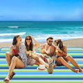 Picnic Blankets Extra Large Waterproof Foldable Outdoor Beach Blanket Oversized 3-Layer Picnic Mat for Camping