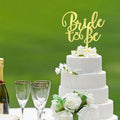 Bride to Be Acrylic Cake Topper for Bridal Shower and Wedding Parties Cake Decorating Accessory