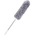 Household  Microfiber Cleaning Dust  Telescopic Broom Duster Handle Detachable Flexible Feather Microfiber Cleaning Fan Duster