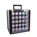 High Quality Custom 600/1000pcs Texas Poker Set Luxury Casino Clay and Acrylic Chips with Tray
