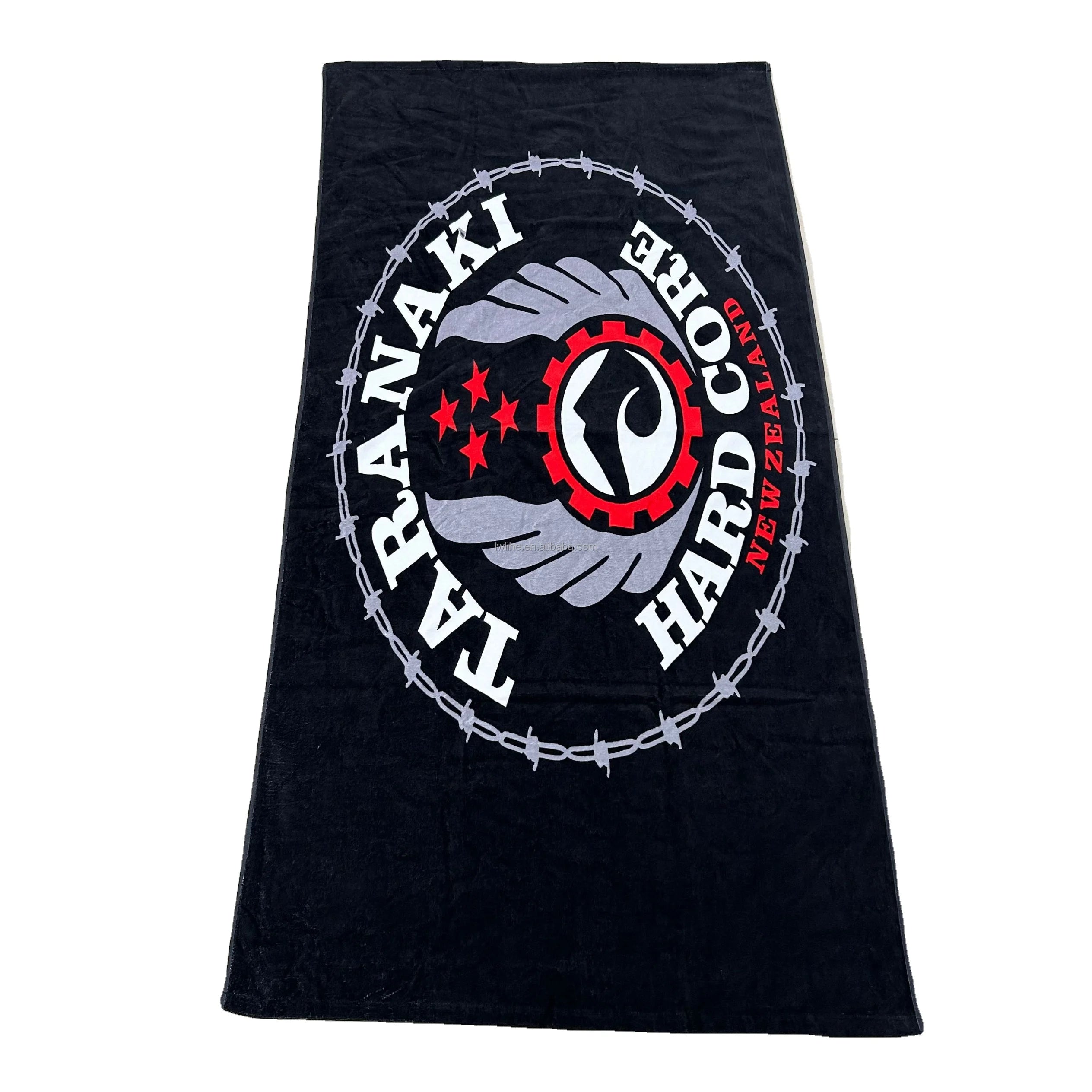 Free Design  Digital Printed 100% Cotton Beach Towel Summer 400GSM   Cotton Beach Towel