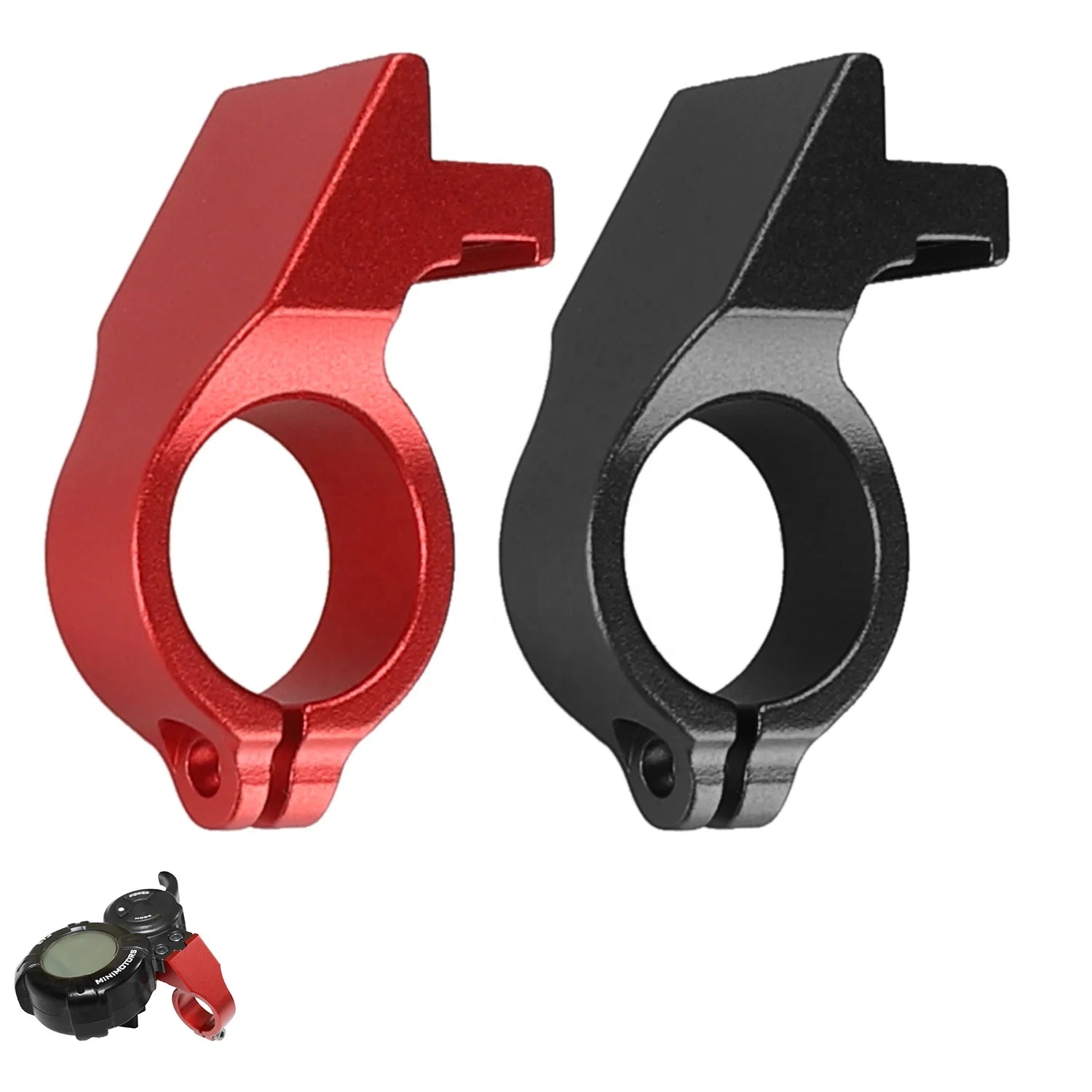 Display Seat Aluminum Instrument Bracket Meter Support Thumb Shifter Attaching Clamp for Dualtron Thunder Speedway Scooter