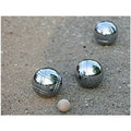 Wholesale Strue Portable Silver Metal Petanque Bocce Balls Durable Custom Logo Outdoor Sports Bag 3 Balls EN71 & BSCI Certified