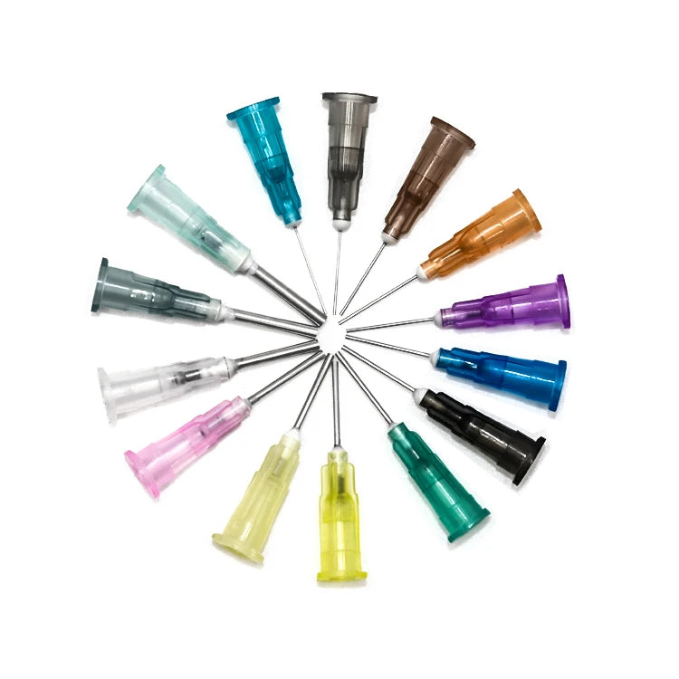 Wholesale Plastic Steel Bayonet Type Tips Adhesive Glue Dispensing Syringe Needles Plastic