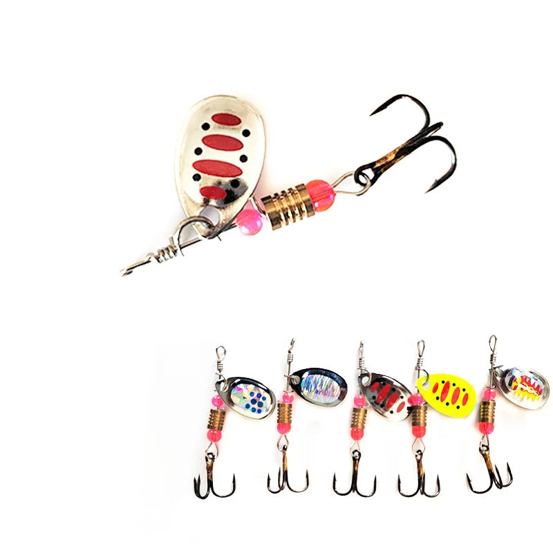MISTER LURE OEM Japan Quality 2.2g 52mm Spinner Bait Fishing Lure Manufacturing Metal Spoon Trout Fishing Lure