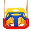 Detachable 3 in 1 Kids Swing Seat High Back Swing Set for Indoor Outdoor Playground Swing Set Infants to Teens Swing