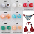 Resin Swimwear Beads Stopper Chlorine Resistant Hand Sewn Beads Beaded Trimming For Swimwear