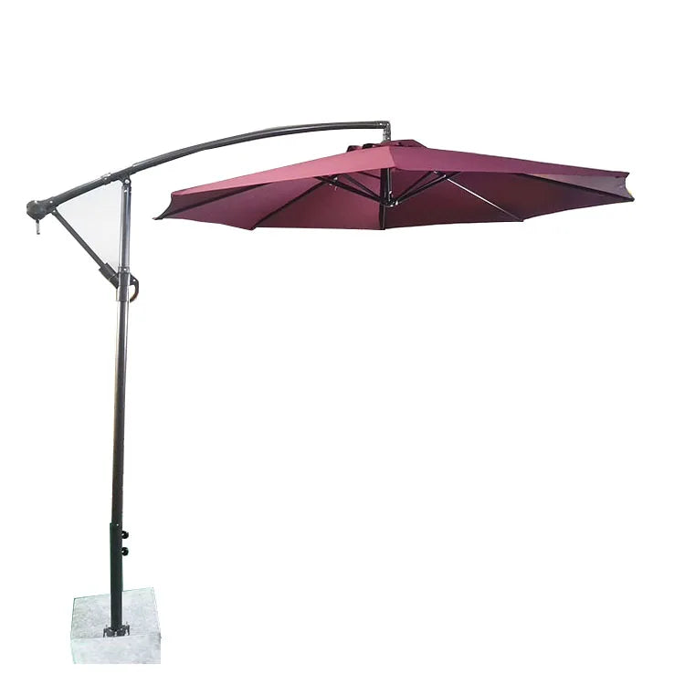 FEAMONT Large Outdoor Umbrella Waterproof Aluminum Banana Square Garden Parasol Big Size Fabric Patio Umbrellas UV Printing