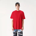 Men's T-shirts Vintage t Shirt Wholesale 100% Cotton 230G Women Plain Unisex Blank Oversize Casual White Tshirts