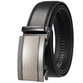 LQbelt New Men's Automatic Buckle Belt Leather Belts for Men Ratchet Business Wholesale Factory Custom logo