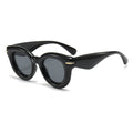 STY9032D Fashion Bubbly Thick Frame Round Sunglasses Women Luxury Brand Designer Vintage Tortoiseshell Sunglasses Men Y2K Shades