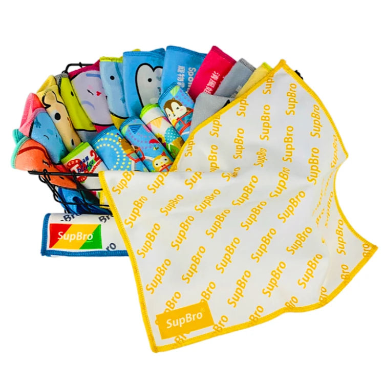 High Quality Microfiber Towel Customized Logo and Pattern Heat Sublimation Printed Microfiber Towel