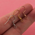 Wholesale Stainless Steel Hypoallergenic Diy Accessories Beads Hook Ear Wire Hook for Jewelry Making