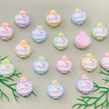 100Pcs Cartoon Cat Wishing Bottle Resin Charms for Jewelry Making Earring Necklace Bracelet DIY Phone Case Decor Accessories