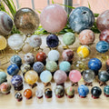 Wholesale Natural Crystal Ball Healing Labradorite Crystal Sphere Clear Rose Quartz Magic Crystal Sphere Ball for Decoration