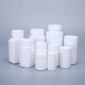 HDPE Bottle for Pill Capsules Vitamin Empty White Solid Medicine Bottle