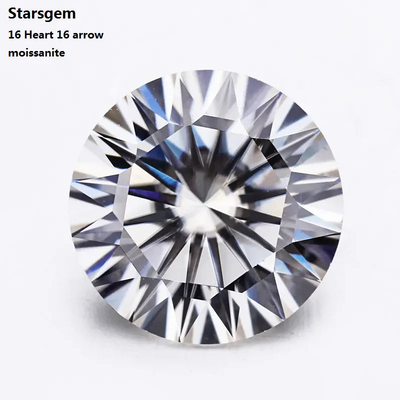 Starsgem Wholesale 16 H&A Cut Moissanite Diamond Online  Discounted Price With rare Big Size Moissanite Diamonds Online