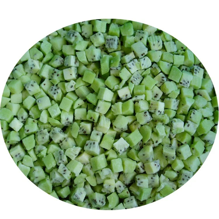 IQF Organic Frozen Green Fruit Kiwi Slices Prices Peeled Bulk Packaged Import
