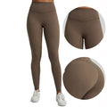 Premium Quality Custom Logo 68% Nylon 32% Spandex V ShapeHigh Waist Butt Lift Booty Gym Workout Leggings for Women