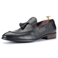2024 Men's Casual Slip-On Loafers Comfortable Durable Genuine Leather Cushioned Hard-Wearing Wedding Dress Embroidered Autumn