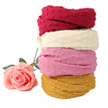 Women Muslim Headscarf Chiffon Bubble Hijab Scarves for Women