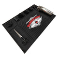 Factory Barber Mat PVC Hairdressing Tools Pad Scissors Barber Mat Salon Desktop Storage Nonslip Pad Custom Magnetic Barber Mat