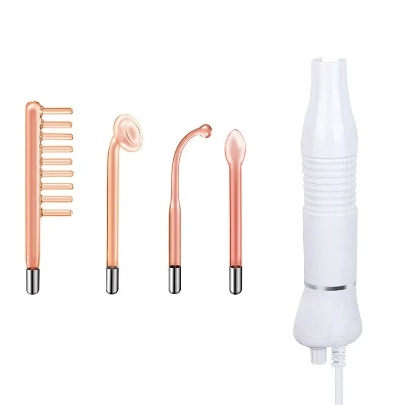IFINE Beauty 2024 Newest Skin Care 4-in-1 Three Lights High Frequency Facial Hair Wand Skin Therapy Wand