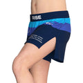 RISE No-Gi MMA Fight Shorts Stealth Night Edition Durable Breathable Ergonomic Cut Design