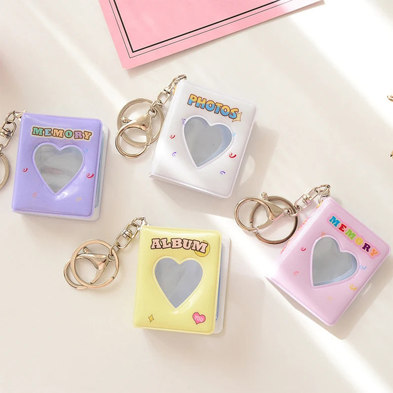Hot-selling New Products Kpop Custom Mini Photo Album Keychain Novelty Pocket Album