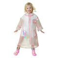 Waterproof for Outdoor Windproof EVA Raincoat for Boy and Girl XL Size for Rainy Camping Tour Travel Children's Rainwear