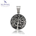 XUPING 34135 Beautiful New Year Gift Tree Shape Design Silver Grey Neutral Stainless Steel Jewelry Fashion Pendant With Hook