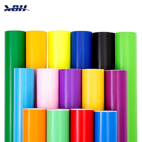 Good Quality Self Adhesive Vinyl Waterproof Film Glossy Colorful for Decoration