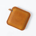 150cm/60 Inch Crazy Horse Genuine Leather Handmade Double Scale Mini Retractable Tape Measure Promotional Tool Trendy Brand