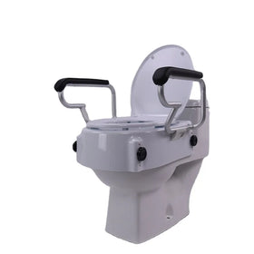 SUNCARE Portable Bidet Armrest Elder People Hdpe Elevated Commode Removable Raised Toilet Seat