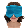 16 Momme Silk Eye Mask Plane Travel Mulberry Silk Silk Thickening Increase Shading Breathable Over Sized Eye Mask