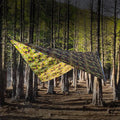 Stocked Waterproof Windproof 360*290cm Camping Shelter Hammock Rain Fly Tent Tarp for Camping Outdoor Travel