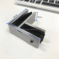 YL METAL Hot Selling 304 316 Stainless Steel D Shape Modern Glass Clamp Design for Villa Balcony Stair Hotel Railing